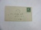 1 Cent George Washington Stamp on Envelope