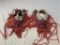 2 Native American Indian Doll Baby Papoose Cradle