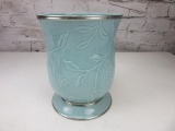 Better Homes Cyan Ceramic Vase 9.5