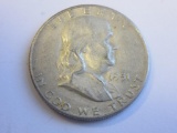 1951-S .90 Silver Franklin Half Dollar