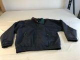 DUNBROOKE Navy Blue Fleece Lining Jacket Size XXL