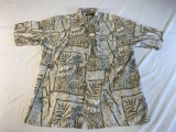 PURITAN: Men's Button-Up Hawaiian 1 Shirt M 38/40