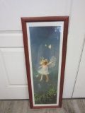 Framed Print of Fairy and Butterflies 38.5