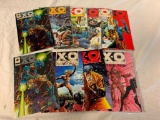 X-O MANOWAR Lot of 10 Valiant Comics with #0