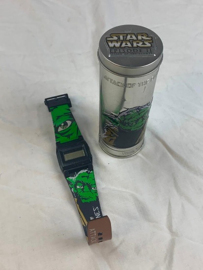 STAR WARS Attack of the Clones YODA Watch