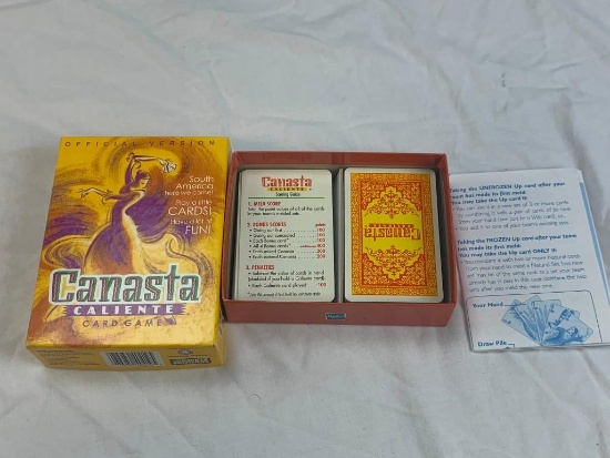 CANASTA Caliente Card Game Official Version