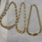 Lot of 3 Gold-Tone Necklaces