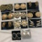 Lot of 11 Pairs of Misc. Clip-On Earrings