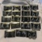 Lot of 19 Pairs of Misc. Silver-Toned Pierced Earrings