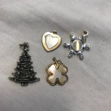 Lot of 4 Misc. Pendants