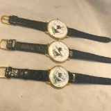 Lot of 3 Playing Card Watches