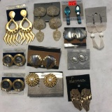 Lot of 11 Misc. Pierced Earrings