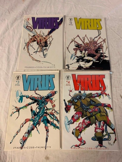 VIRUS 1-4 Dark Horse Comics