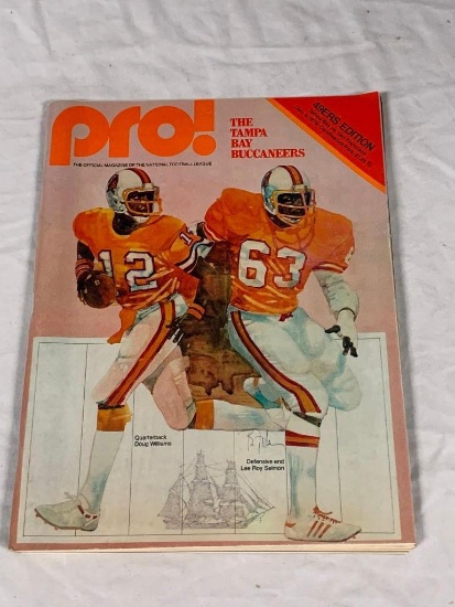 BUCCANEERS VS 49ERS Dec 9, 1979 NFL Game Program