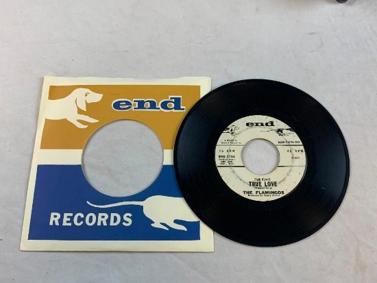 THE FLAMINGOS True Love 45 RPM 1963 PROMO