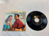 PAT & SHIRLEY BOONE Side By Side 45 RPM 1950's