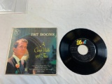 PAT BOONE Closer Walk With Thee 45 RPM EP Record 1957