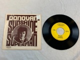 DONOVAN Sunshine Superman 45 RPM Record 1966