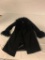 Vintage Maryin Richards Long Black Coat Jacket
