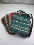 Lot of 6 Native American Style Handbags