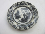 W. Adams & Sons Vintage Asian Theme Ceramic Plate