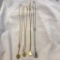 Lot of 4 Misc. Gold Toned and Silver Toned Necklaces with Small Locket Pendants
