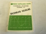 Apple: Software Bank Contributed Programs Volumes 3-5 Bonus Issue - Vintage 1978