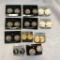 Lot of 11 Misc. Pierced Earrings with Some Duplicates