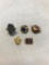 Lot of 5 Small Pins