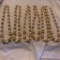 Lot of 6 Identical Gold-Toned and Faux Pearl Beaded Necklaces