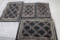 Lot of 4 matching area rugs