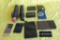 Lot of 2 folding umbrellas and 7 wallets