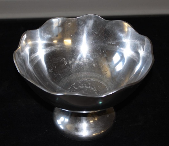 Bright Cast Aluminum large bowl