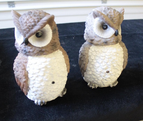 Lot of 2 anti pigeon Owls