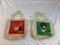 FLASH and GREEN LANTERN Small Canvas Bags NEW