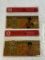 BRUCE LEE Lot of 2 24K GOLD Plated Foil Novelty Bill Gold Banknotes