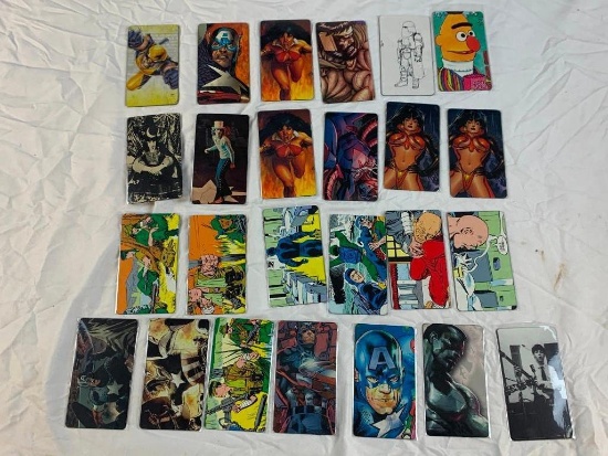 Lot of 25 Pop Culture Magnets NEW. Each measures 3 1/2" x 2"