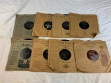 Lot of 8 VICTOR 1920's 78 RMP Records Albums