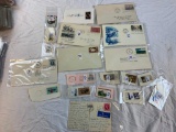 Lot of 20 Vintage Used Postal Stamps