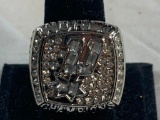 TIM DUNCAN San Antonio Spurs Championship Replica Ring NEW size 10
