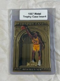 SHAQUILLE O'NEAL Lakers 1997 Fleer Metal Basketball Insert Card