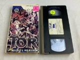 TOR Mighty Warrior VHS 1985 Action Fantasy Movie RARE