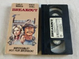 BREAKOUT Charles Bronson, Robert Duvall 1975 Movie VHS RARE