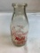 Vintage MAYFLOWER Milk Fresh From The Farms 1 Pint Glass Bottle