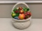 Ceramic Fruit Basket with lid