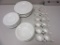Set of GIBSON White China Dinnerware