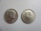 Pair of 1968 .40 Silver Kennedy Half Dollars