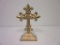 Brass Christian Cross Decoration 10.25
