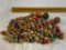 Lot of 100 Antique Vintage Germany Clay MARBLES From Berlin Bombing Ruble