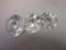 Set of 3 Crystal Diamond Shape Candle Holders